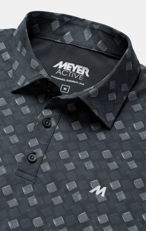 Grey Golf Polo Shirt