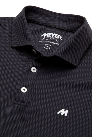 Black Golf Polo Shirt
