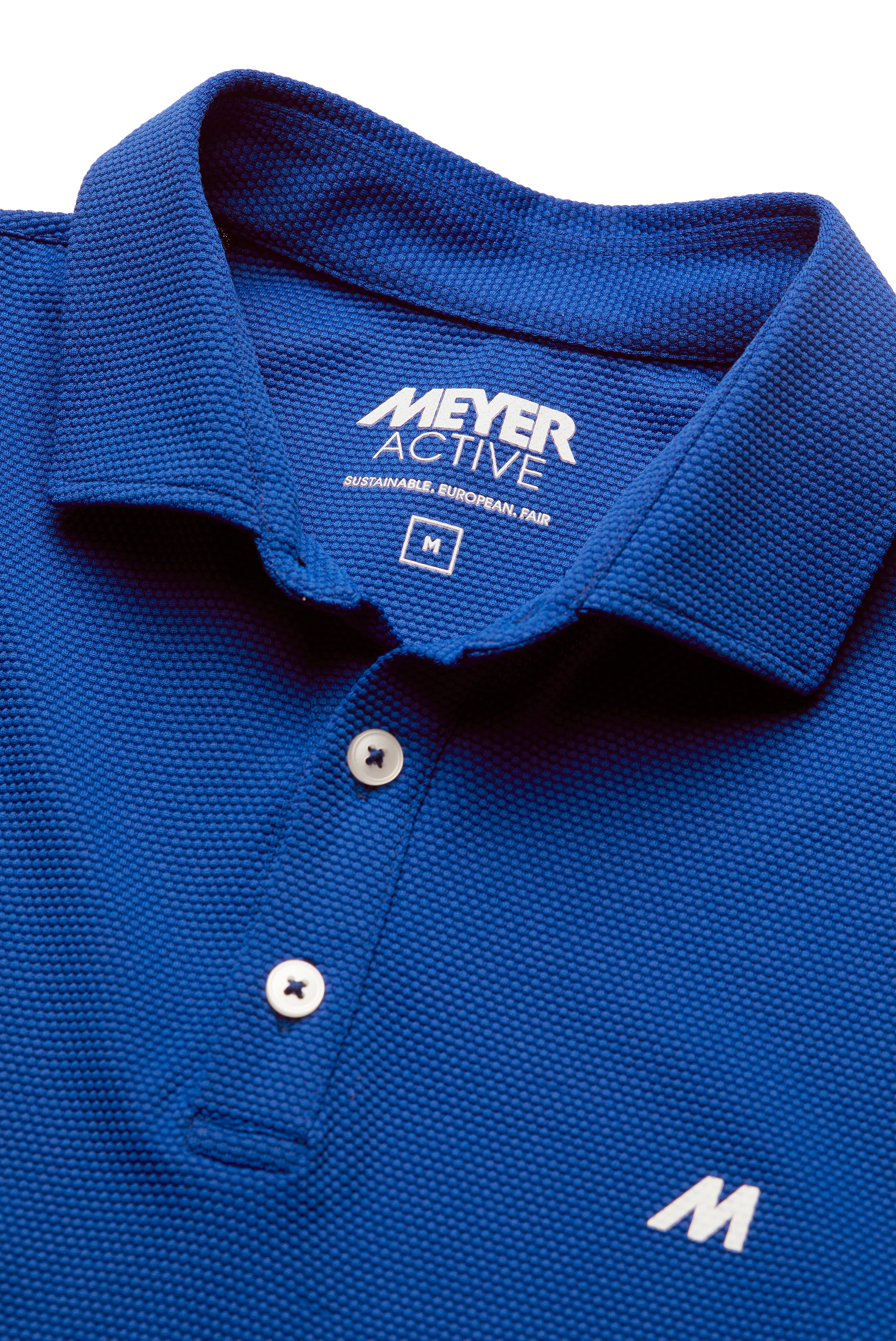 Royal Blue Pique Polo Shirt