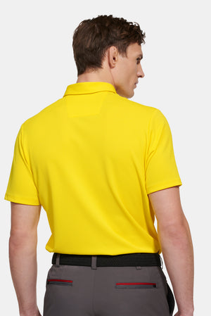 Yellow Golf Polo Shirt