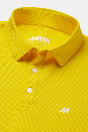 Yellow Golf Polo Shirt