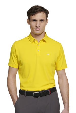 Yellow Golf Polo Shirt