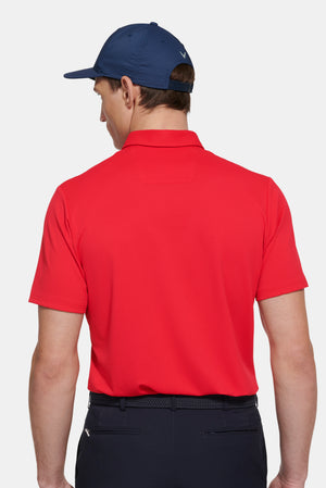 Red Golf Polo Shirt