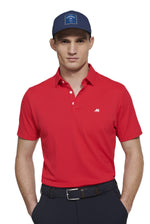 Load image into Gallery viewer, Red Pique Polo Shirt

