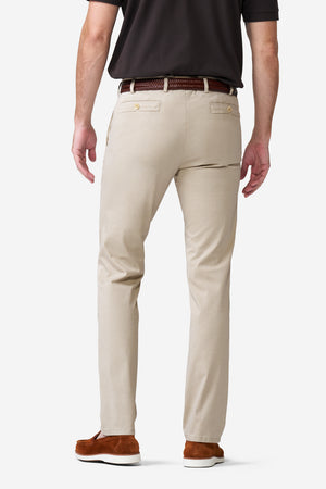 Stone Exclusive Stretch Textured Cotton Trousers