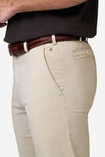 Load image into Gallery viewer, Stone Exclusive Stretch Textured Cotton Trousers
