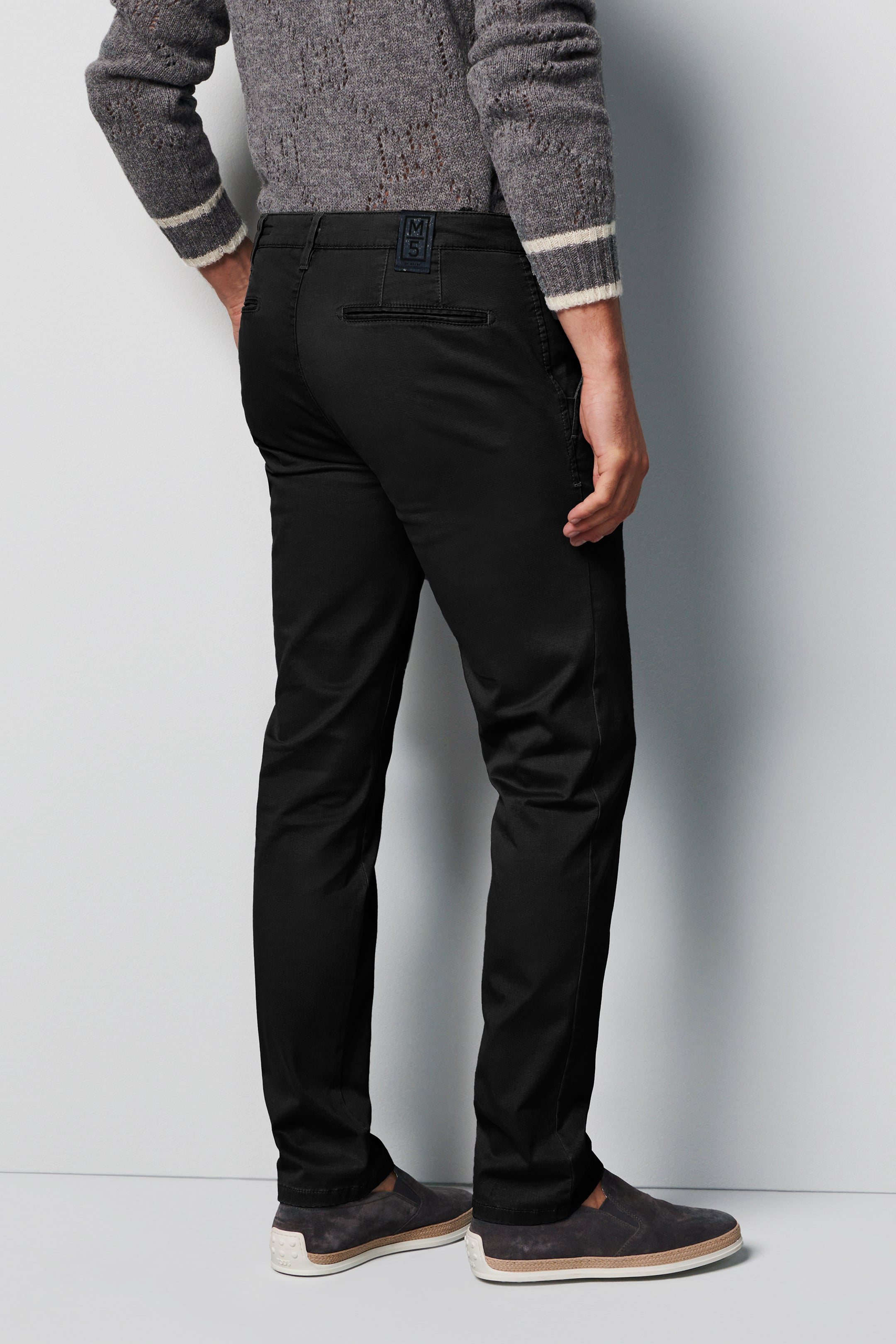 Black Chino Regular Leg