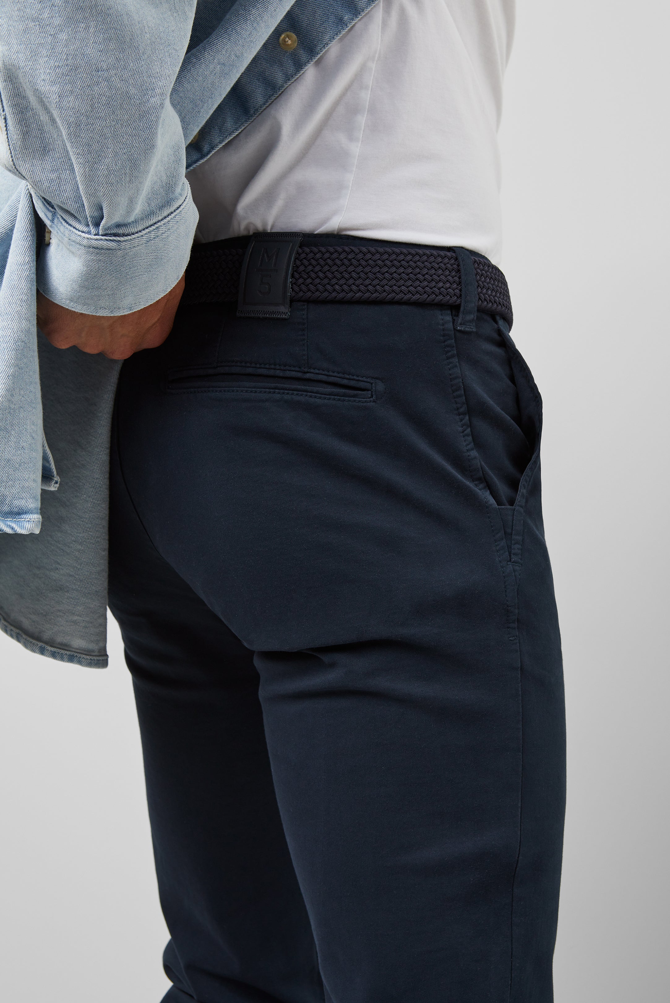 Navy Chino Short Leg