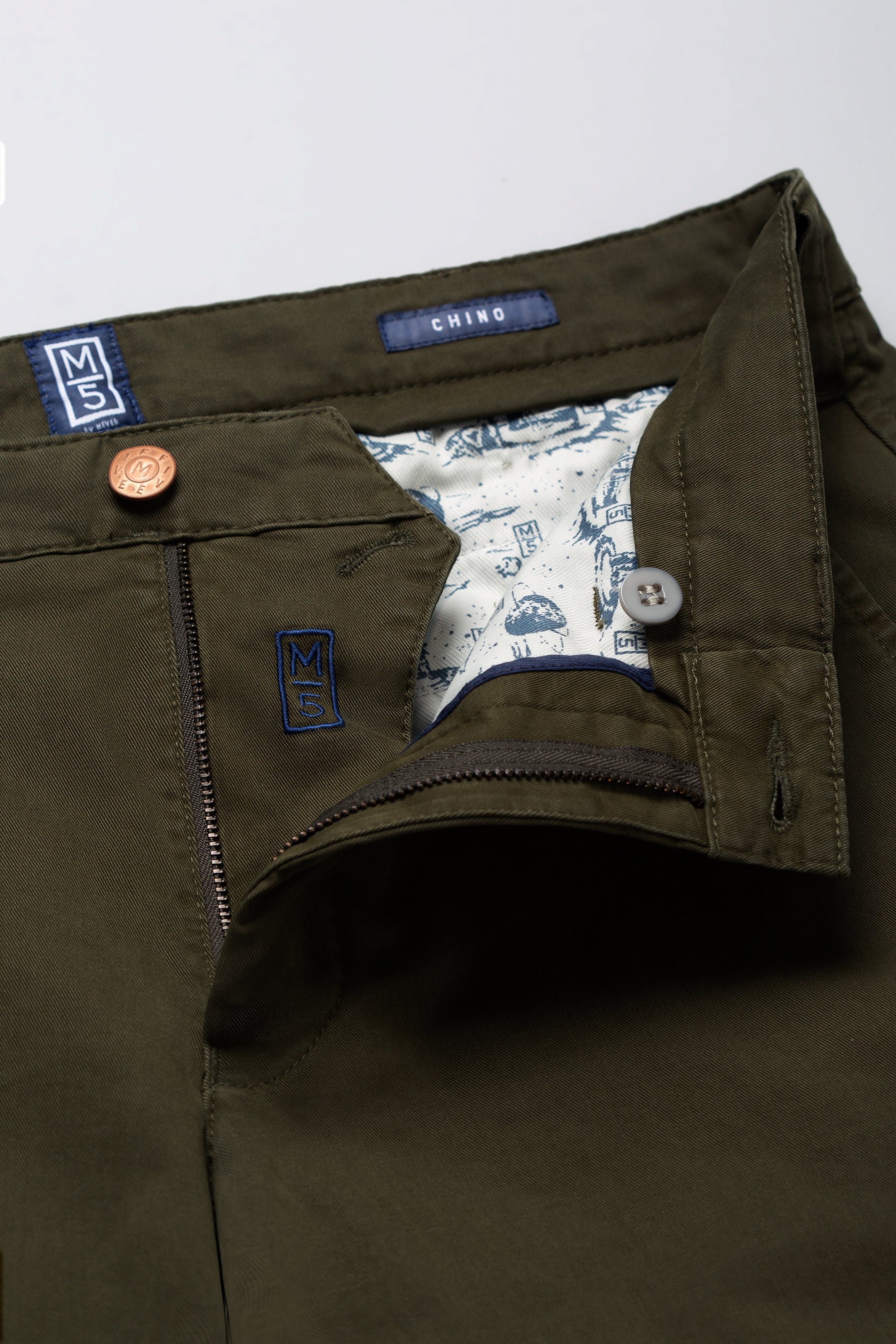 Green Chino Regular Leg