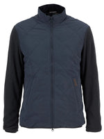 Load image into Gallery viewer, Navy Hybrid Fleece Jacket

