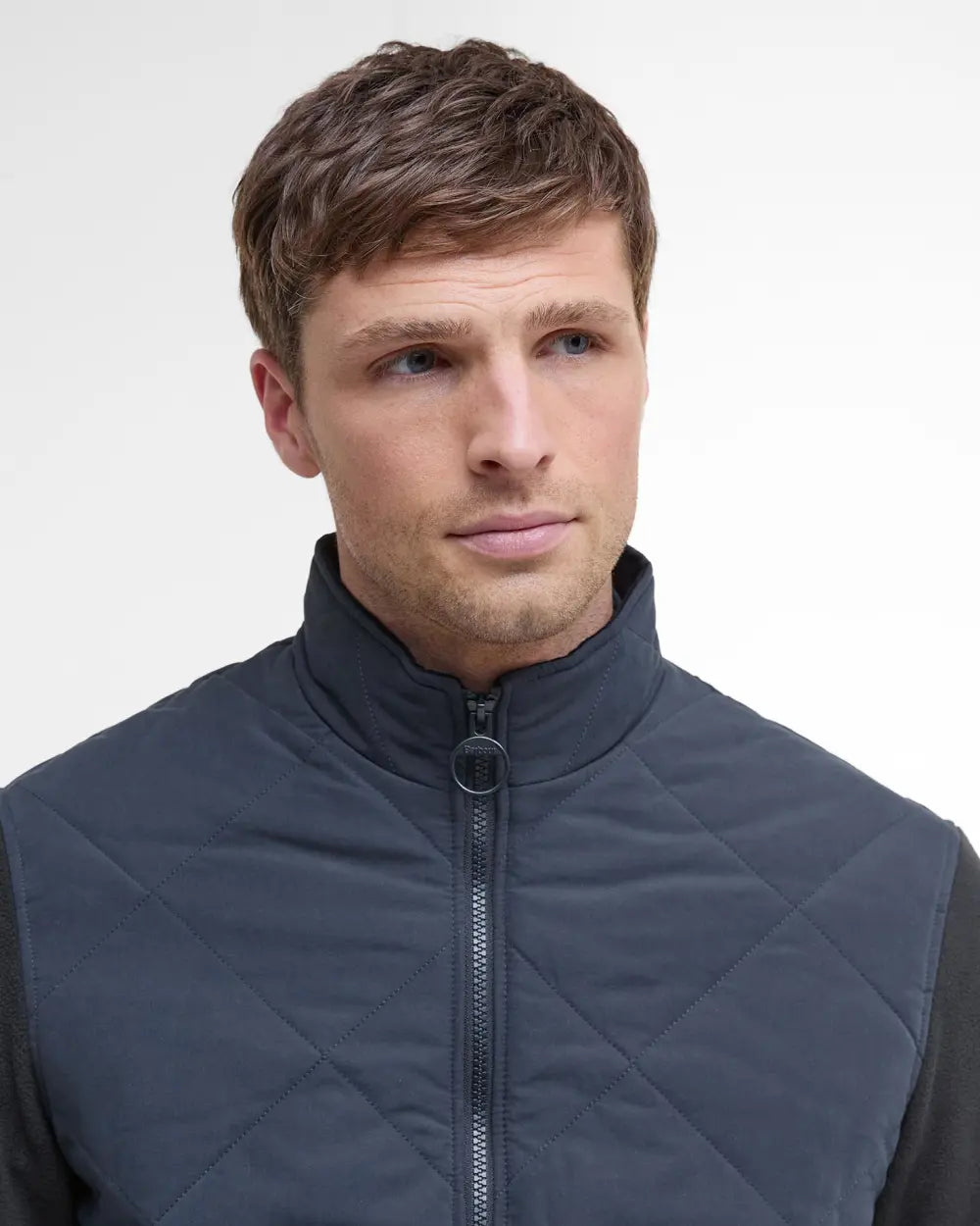 Navy Hybrid Fleece Jacket
