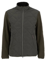 Load image into Gallery viewer, Olive Hybrid Fleece Jacket

