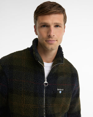 Tartan Zip Through Fleece Jacket