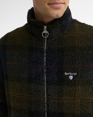 Tartan Zip Through Fleece Jacket