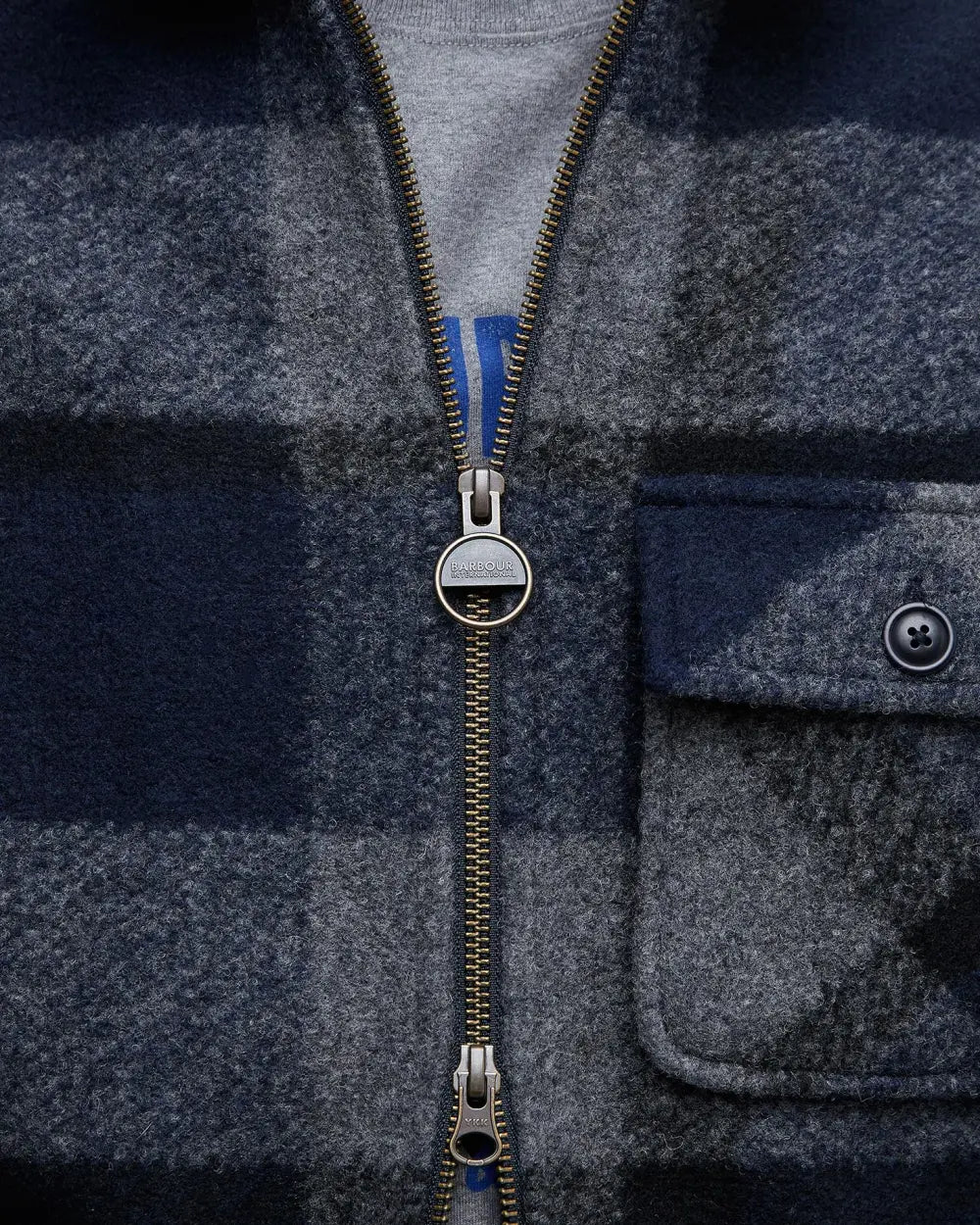 Navy Hailwood Overshirt