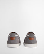 Load image into Gallery viewer, Barbour Armada Suede Boat Shoe Grey
