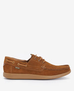 Load image into Gallery viewer, Barbour Cognac Armada Boat Shoes
