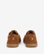 Load image into Gallery viewer, Barbour Cognac Armada Boat Shoes
