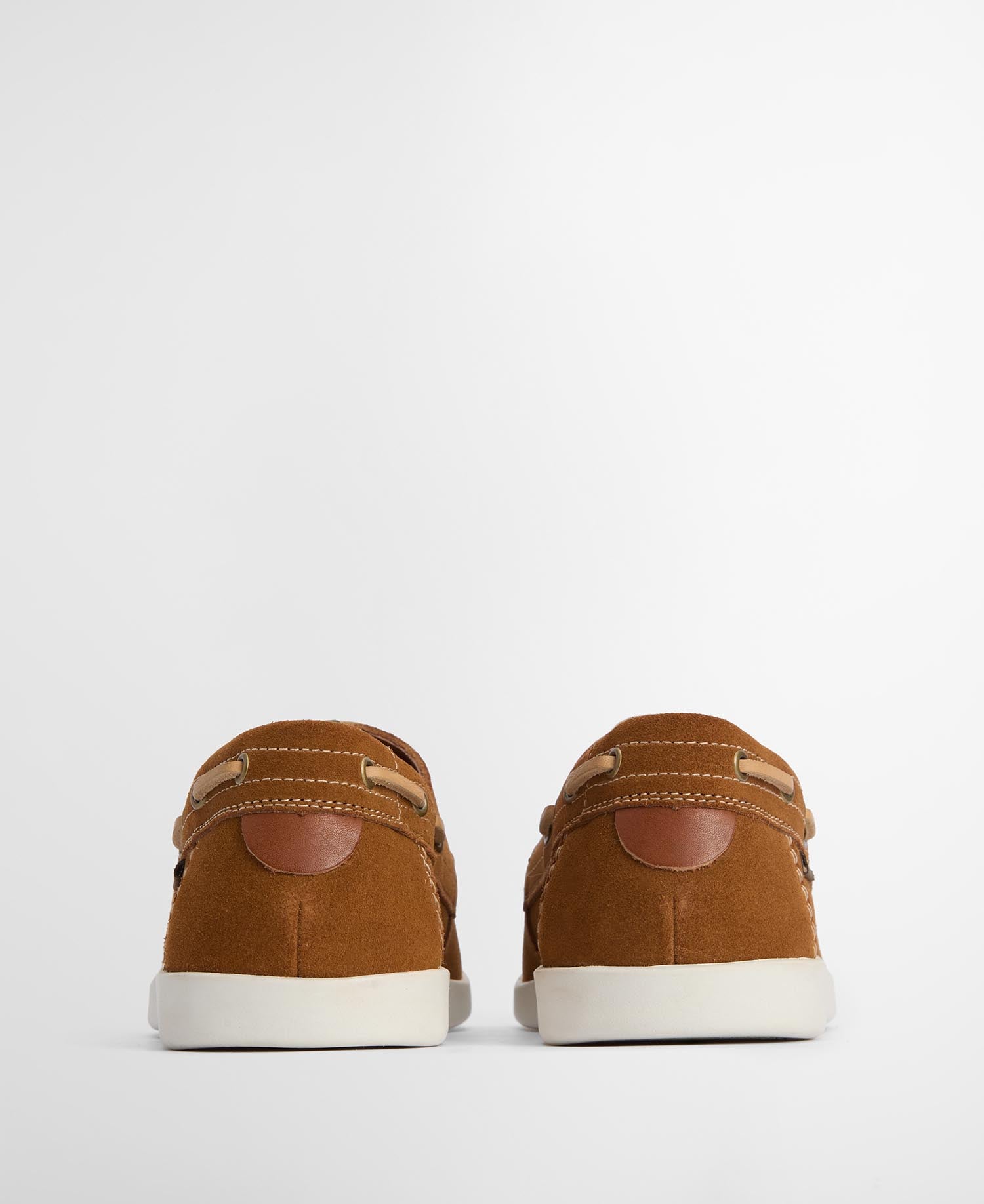 Barbour Armada Suede Boat Shoe Tan