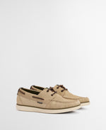 Load image into Gallery viewer, Taupe Rothley Boat Shoes
