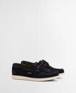 Load image into Gallery viewer, Navy Rothley Boat Shoes
