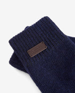 Load image into Gallery viewer, Navy Carlton Knitted Gloves
