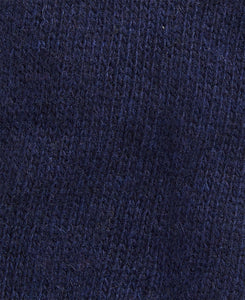 Navy Carlton Knitted Gloves
