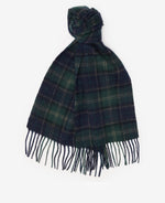 Load image into Gallery viewer, Barbour Tartan Scarf &amp; Gloves Gift Set Green
