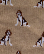 Load image into Gallery viewer, Barbour Beagle Dog Socks Gift Box Stone
