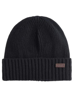 Black Carlton Beanie Hat