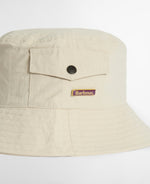 Load image into Gallery viewer, Beige Tracker Bucket Hat
