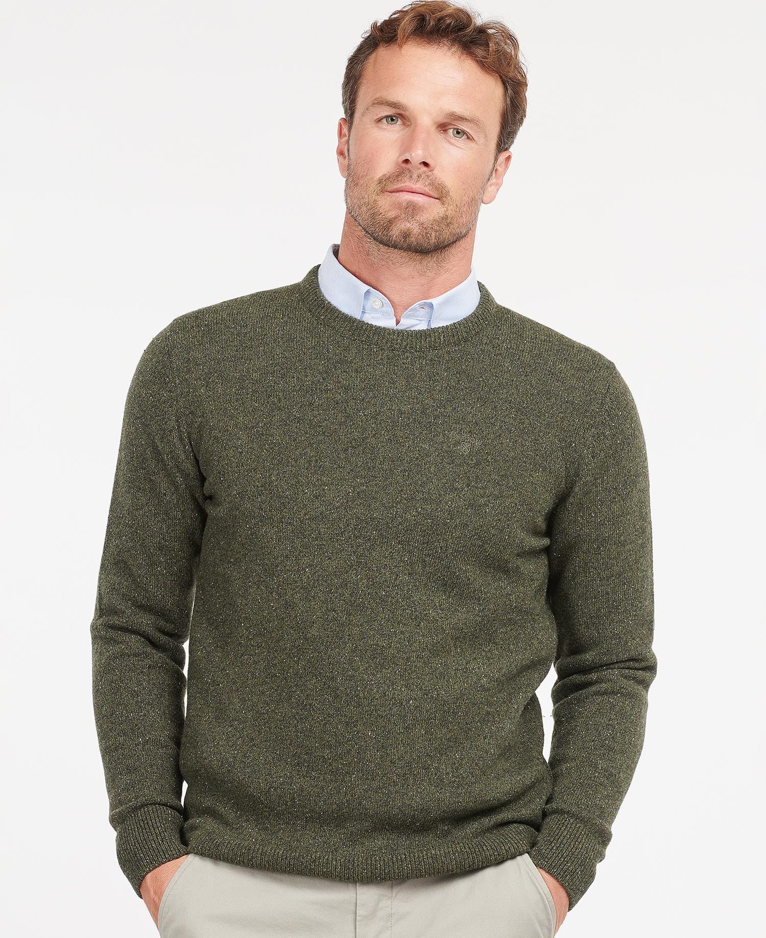 Sea Green Tisbury Crew Neck Sweater