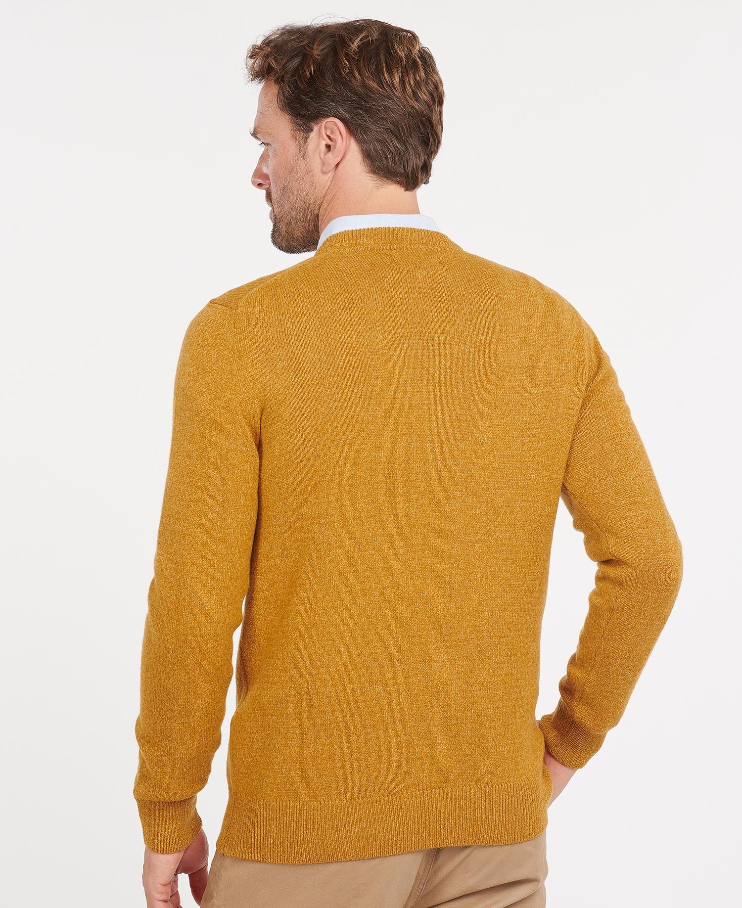Gold Tisbury Crew Neck Sweater