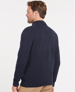 Barbour Navy Tisbury Half Zip Jumper