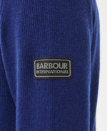 Load image into Gallery viewer, Barbour International Corser Half Zip Knitted Jumper Ink
