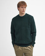 Load image into Gallery viewer, Sea Green Cable Crew Neck Sweater
