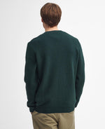 Load image into Gallery viewer, Sea Green Cable Crew Neck Sweater
