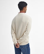 Load image into Gallery viewer, White Cable Crew Neck Sweater
