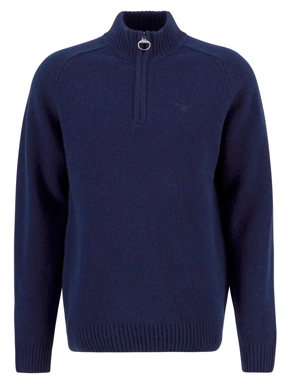 Navy Grangetown Half Zip Sweater