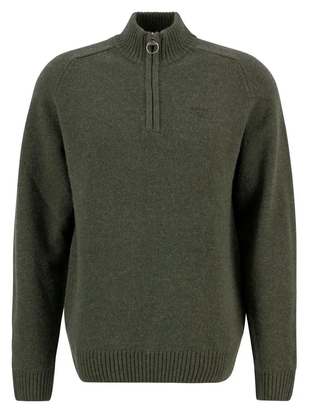 Olive Grangetown Half Zip Sweater