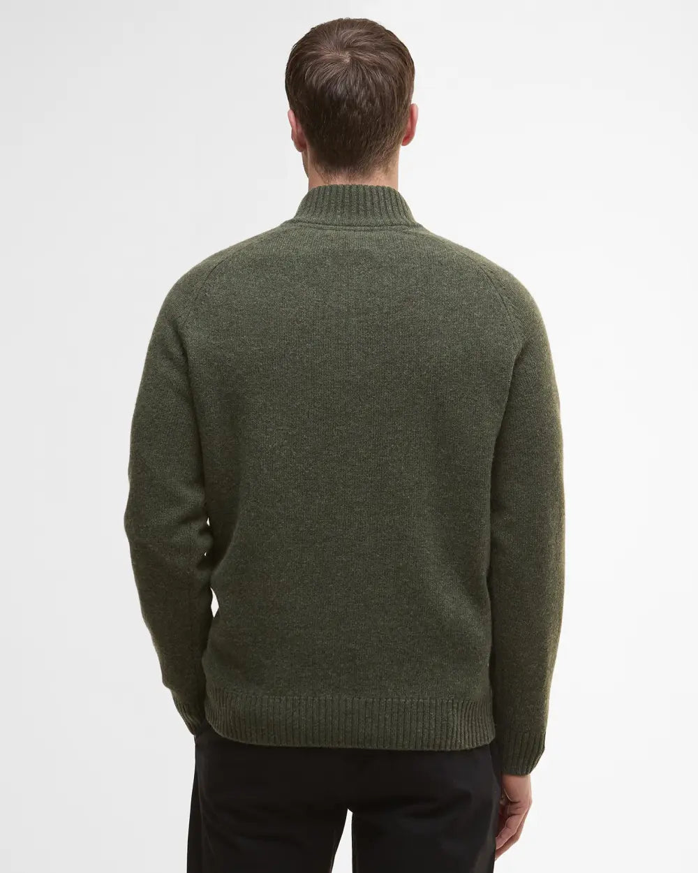 Olive Grangetown Half Zip Sweater