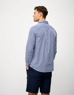 Load image into Gallery viewer, Marine Gingham Check Shirt
