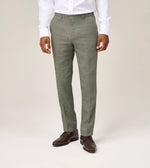 Load image into Gallery viewer, Sage Herringbone Tweed Jude Trousers
