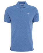Load image into Gallery viewer, Blue Pique Polo Shirt
