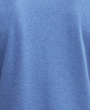 Blue Pique Polo Shirt