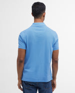 Load image into Gallery viewer, Tartan Pique Polo Shirt Blue
