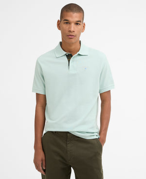 Mint Pique Polo Shirt