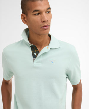 Mint Pique Polo Shirt