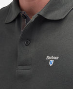 Load image into Gallery viewer, Green Tartan Pique Polo Shirt
