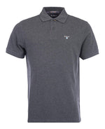 Load image into Gallery viewer, Grey Tartan Pique Polo Shirt
